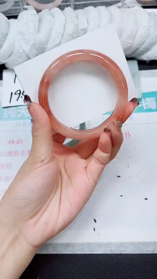 【闪购商品】石英质玉手镯未镶嵌A167-62/63