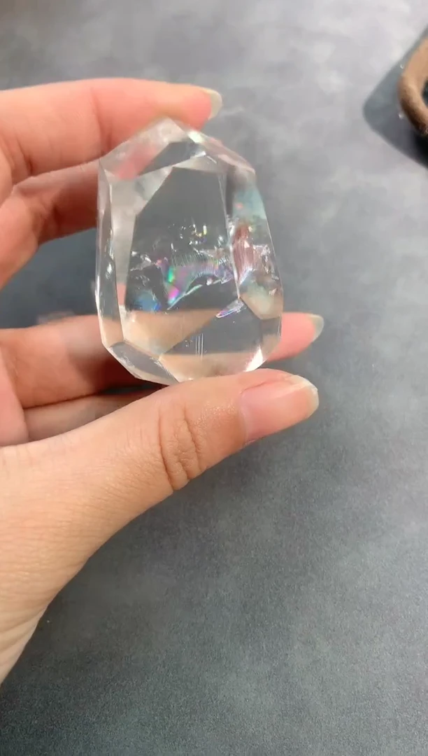 【闪购商品】水晶摆件未镶嵌14号白水晶原石摆件