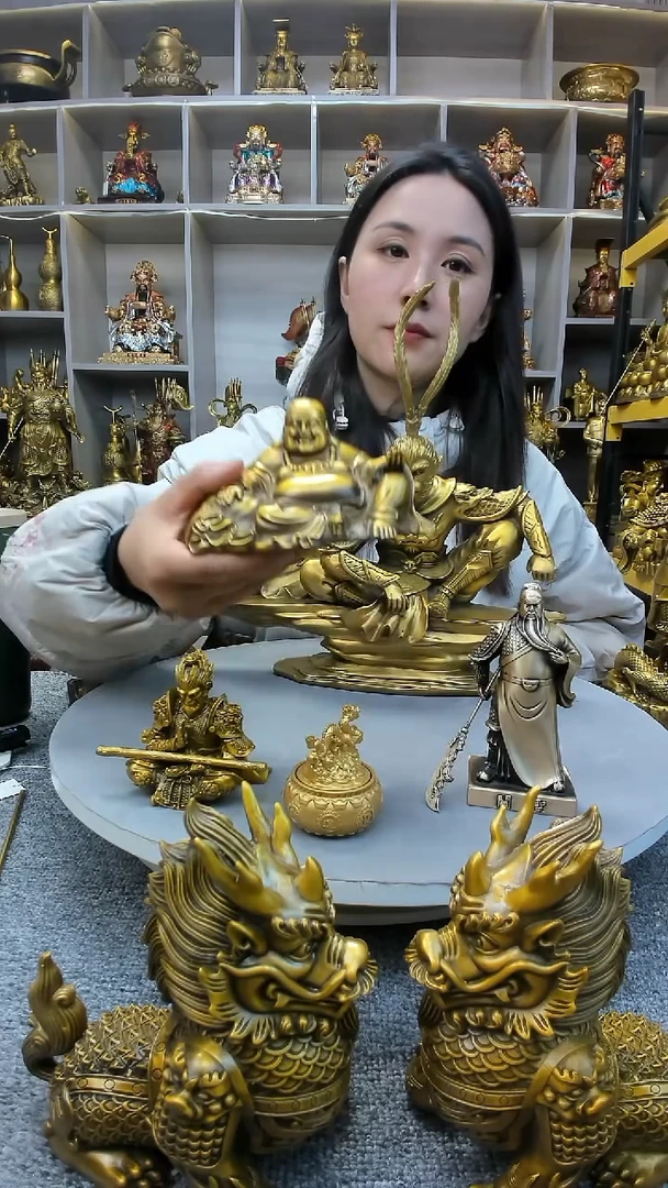 黄铜黄铜材质弥勒佛