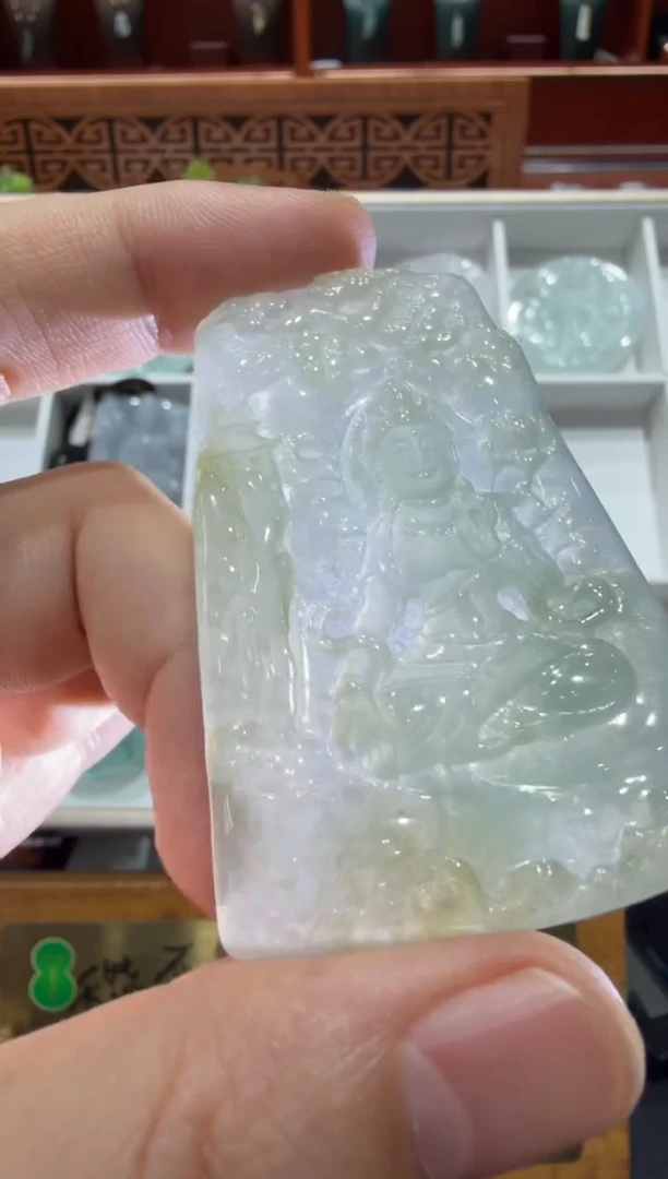 未镶嵌挂件翡翠A货翡翠多样性孤品