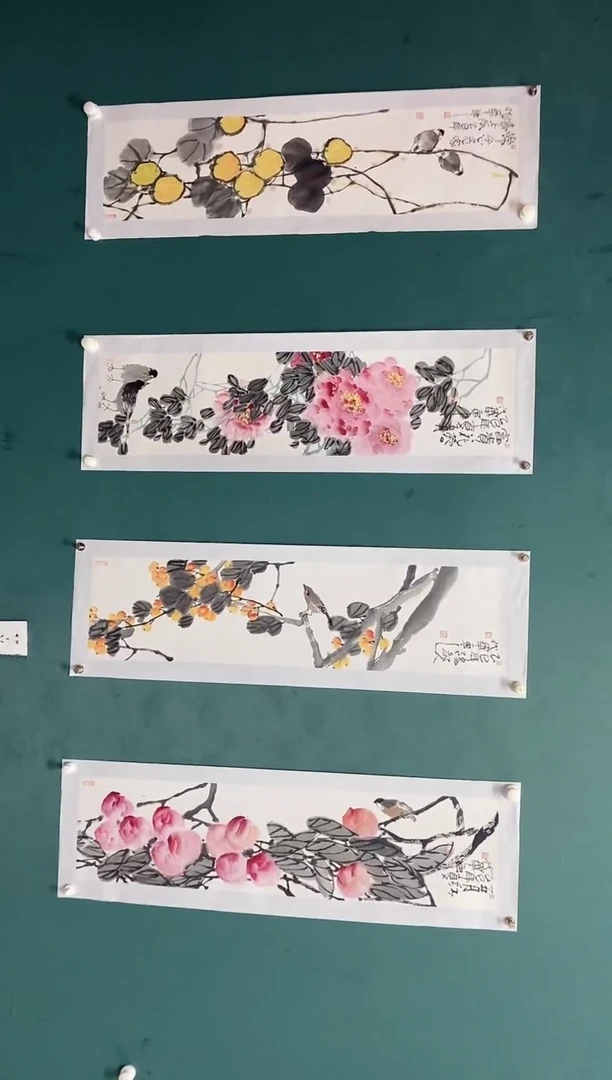 国画欧阳石坚老师作品福利