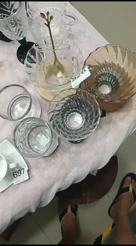 瓷简*?826咖啡滤三个+二个玻璃杯