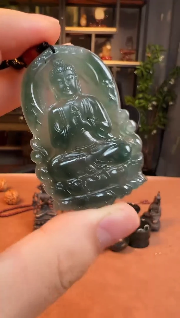 未镶嵌挂件翡翠挂件