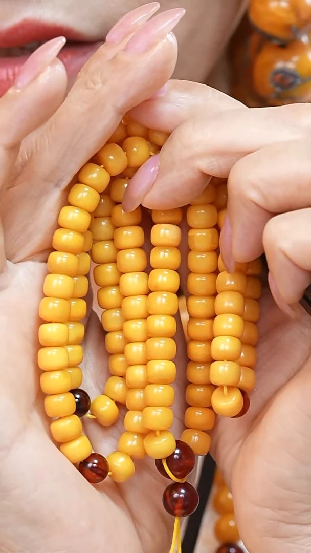 蜜蜡颈饰未镶嵌222  6423天然蜜蜡珠宝奇石云端妖孽全部保真