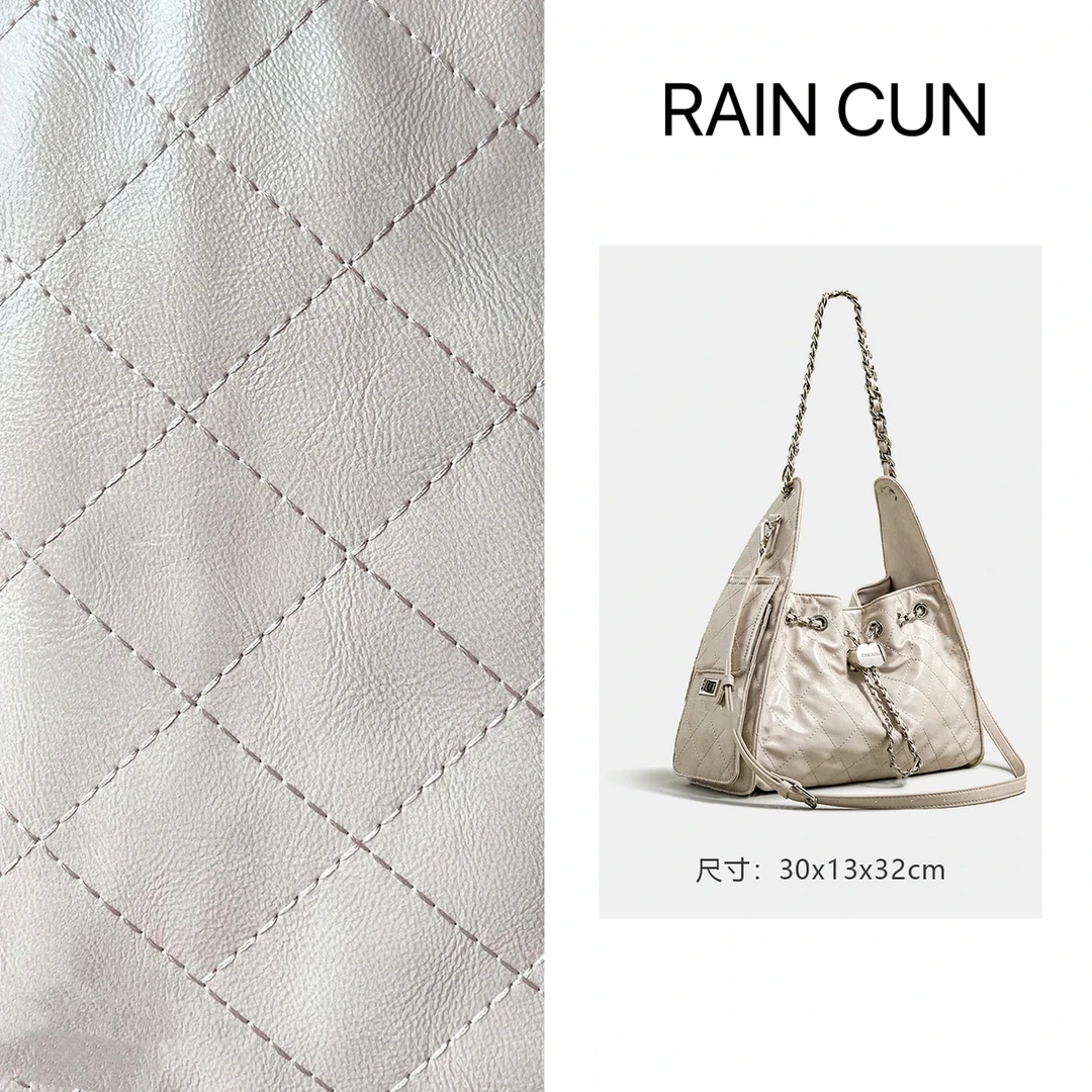 【YI CHEN】SK-92508-米白白-高定轻奢时尚百搭潮流女士包包