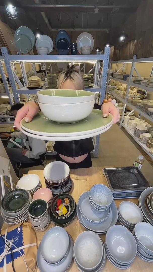 瓷17高温釉下彩陶瓷餐具
