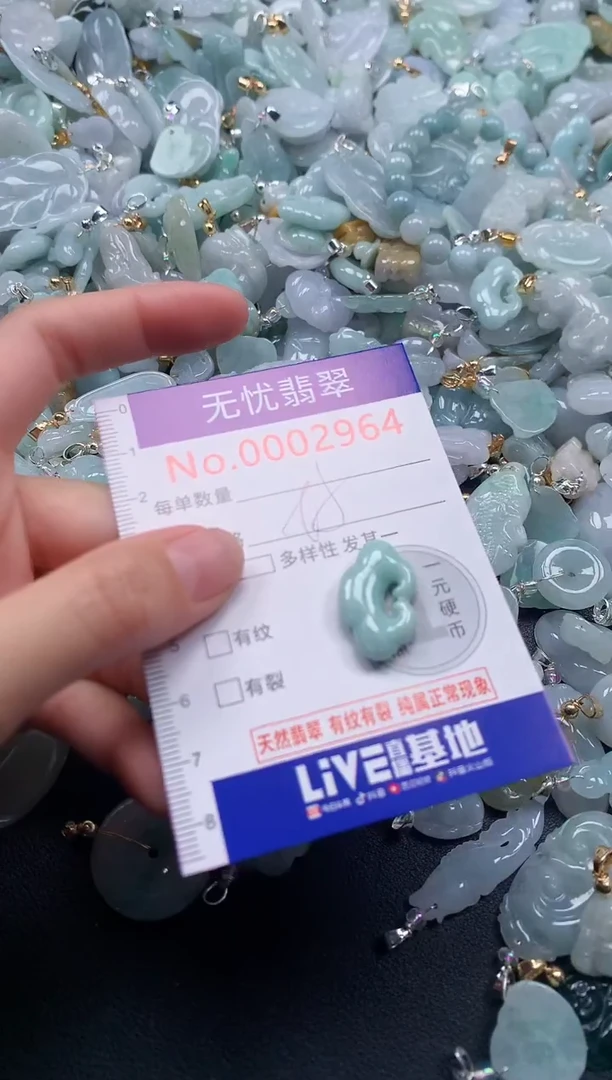 颈饰未镶嵌翡翠2964