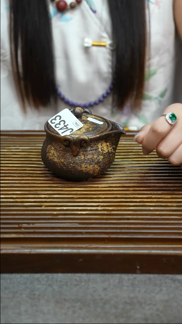 万古烧粗陶手工茶具