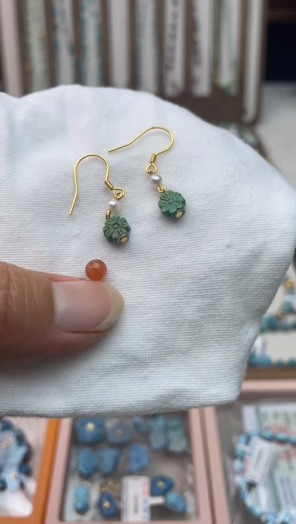 南红玛瑙银S925镶嵌珠宝奇石2