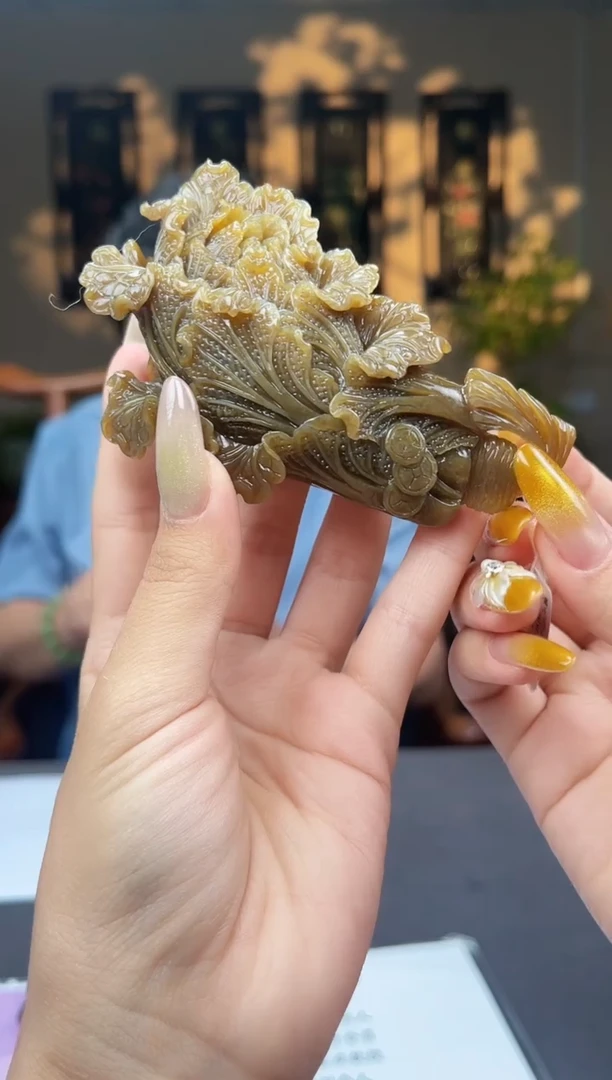 和田玉未镶嵌颈饰c178