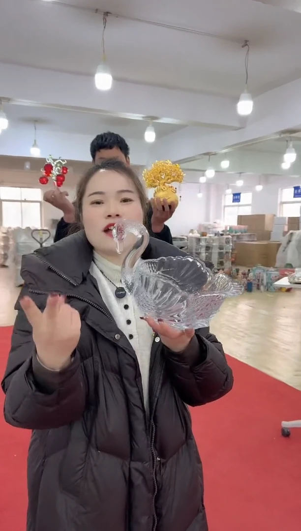 【闪购商品】琉璃迪喜花器-f-早13