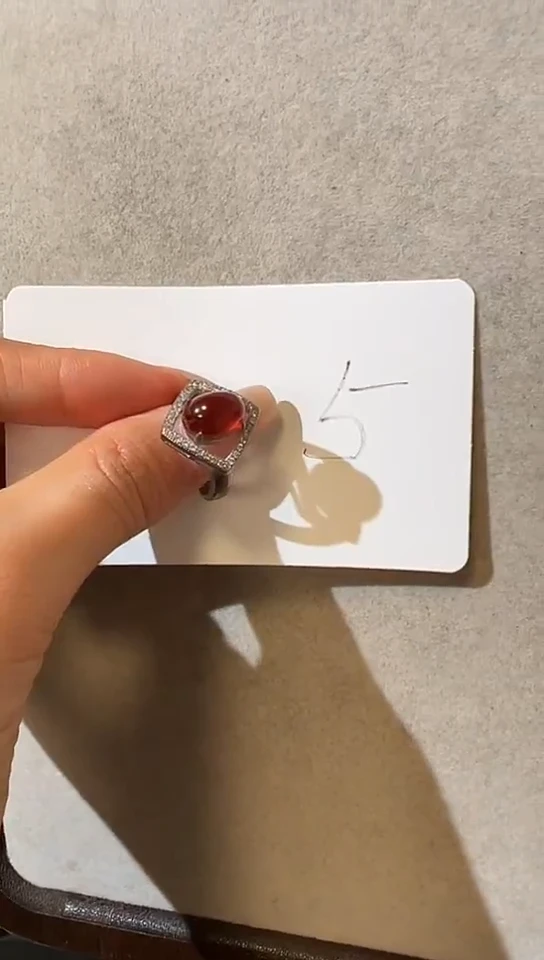 未镶嵌血珀戒指灯*行11111111