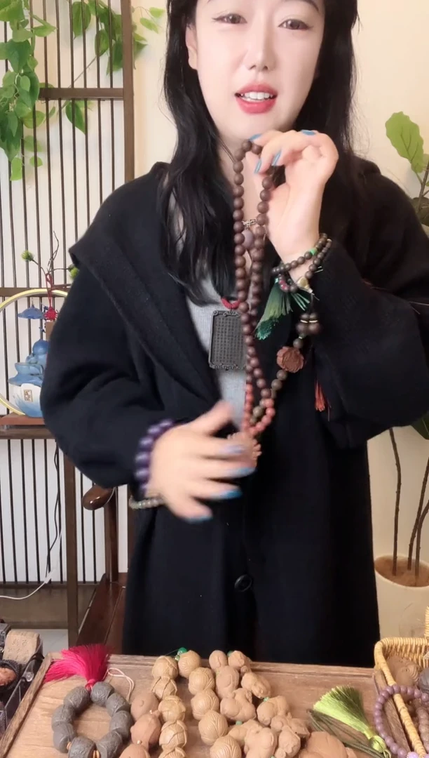 泥塑无上清凉加参茸脖挂