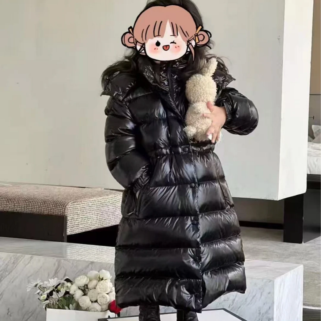 鹅绒 长款加厚儿童外套
