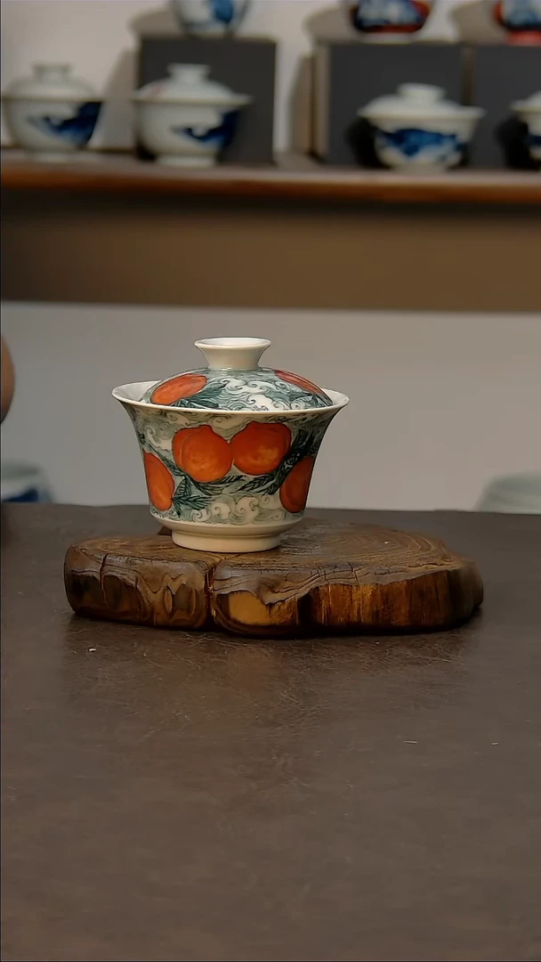 闲一堂陶瓷手绘作品