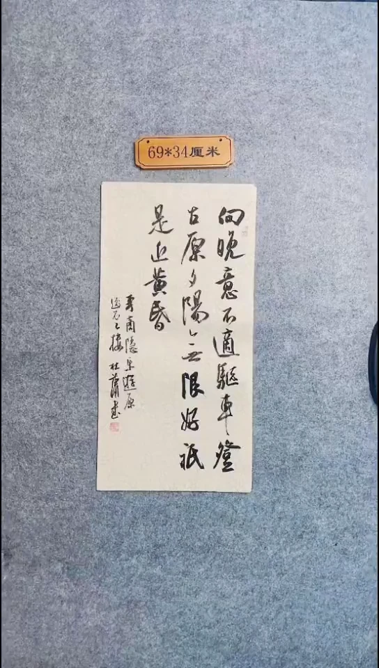 书法131中书协 杜潇书法放漏