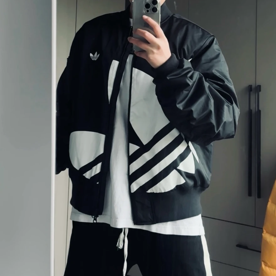 Adidas/阿迪达斯~秋冬季新款潮流休闲运动夹克外套JL8380