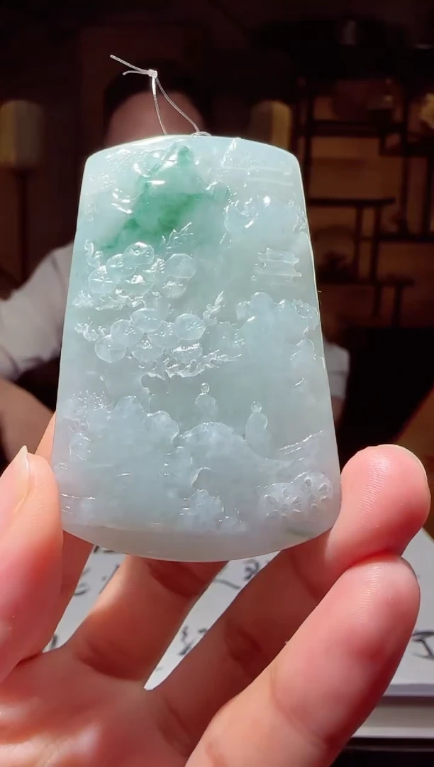 定制翡翠未镶嵌L-@@QJYD051149