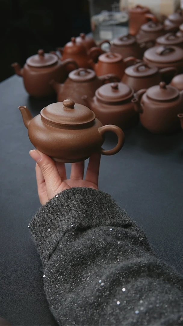 【闪购商品】紫砂茶宠底板料明清老段泥170cc左右0添加