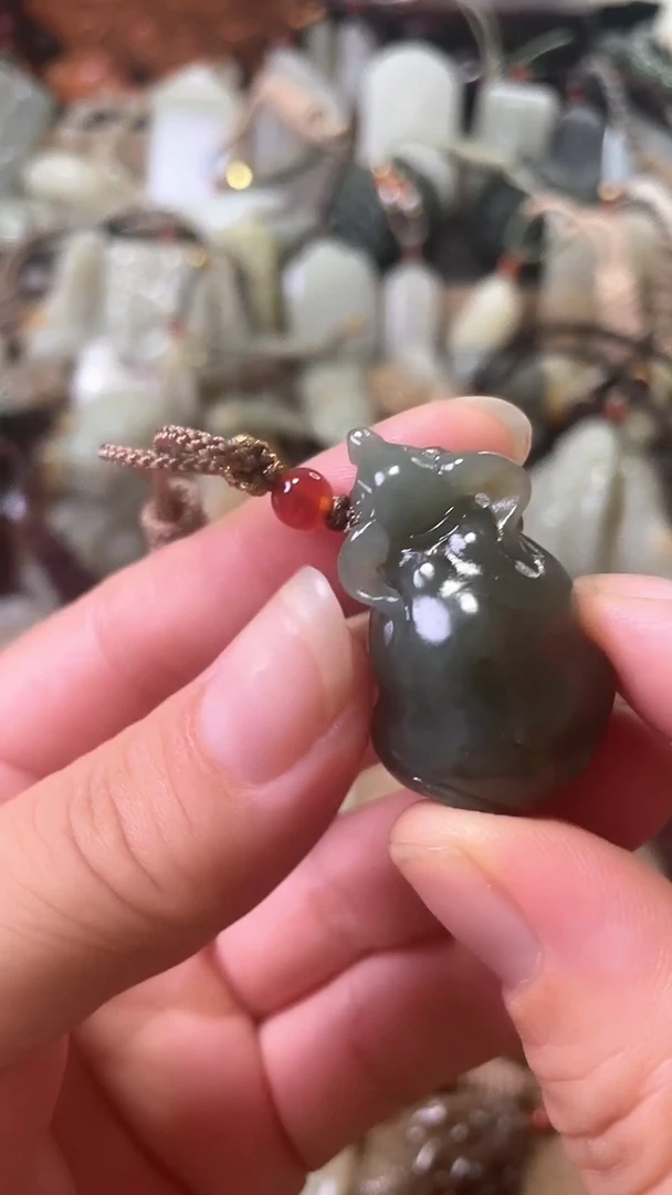 未镶嵌和田玉挂件0014