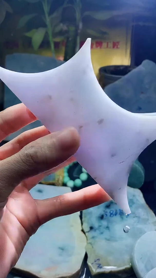 未镶嵌挂件翡翠小雨328