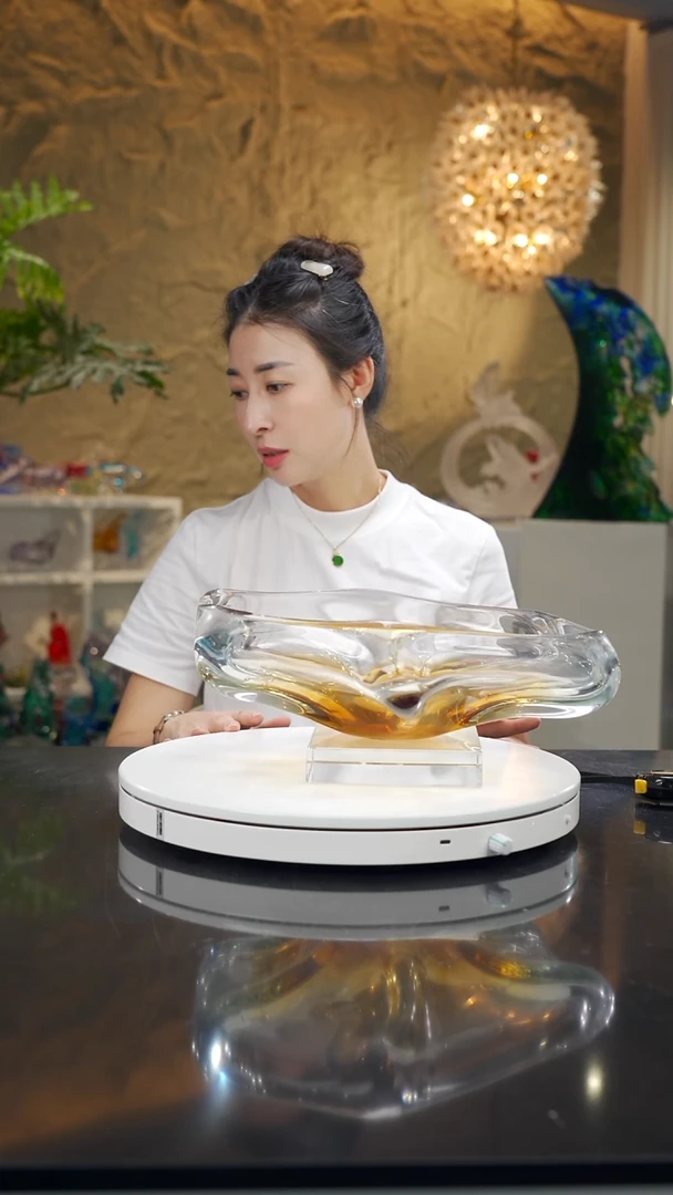 秋**风福利琥珀色设计款果碗