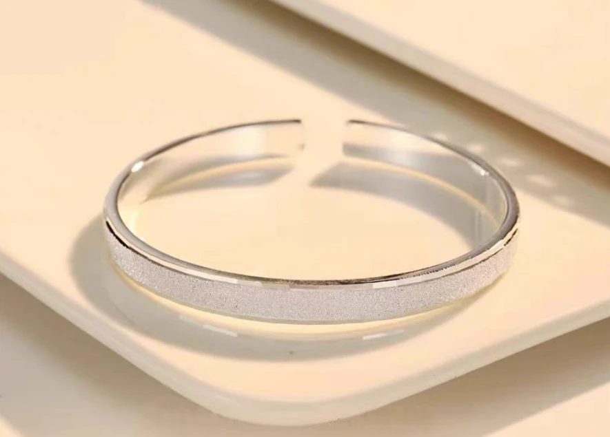 足银手镯 足银手镯 905：满天星手镯