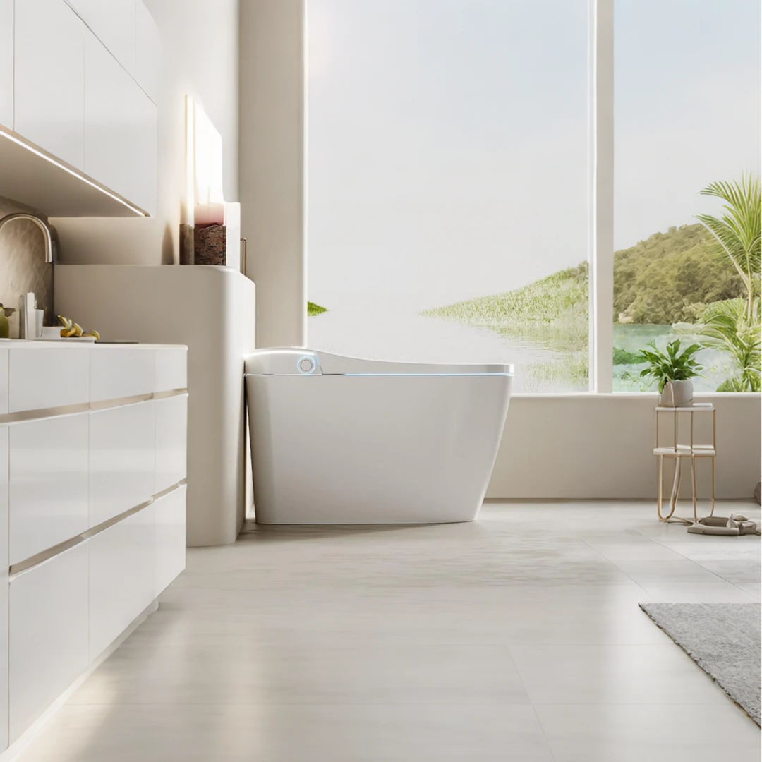 年货618—X溜背式顶配智能马桶内置泡沫一体式坐便器