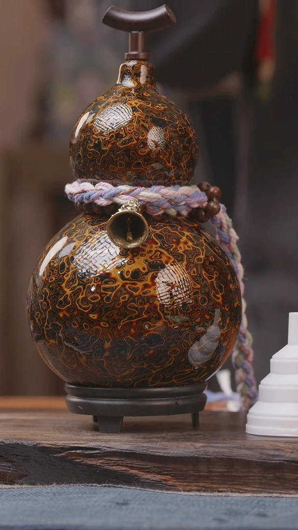 1914号精品大漆葫芦防腐防渗装水茶酒