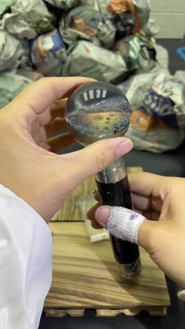 未镶嵌大型摆件（非配饰）紫晶384号开口笑