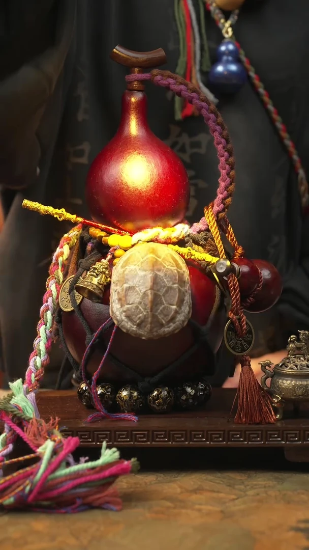 148大漆一物一拍记葫堂出品【不带手串】