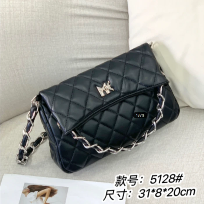 【TT Studio】FES-5128-黑色 RAIN.CUN时尚简约腋下斜跨轻奢女包