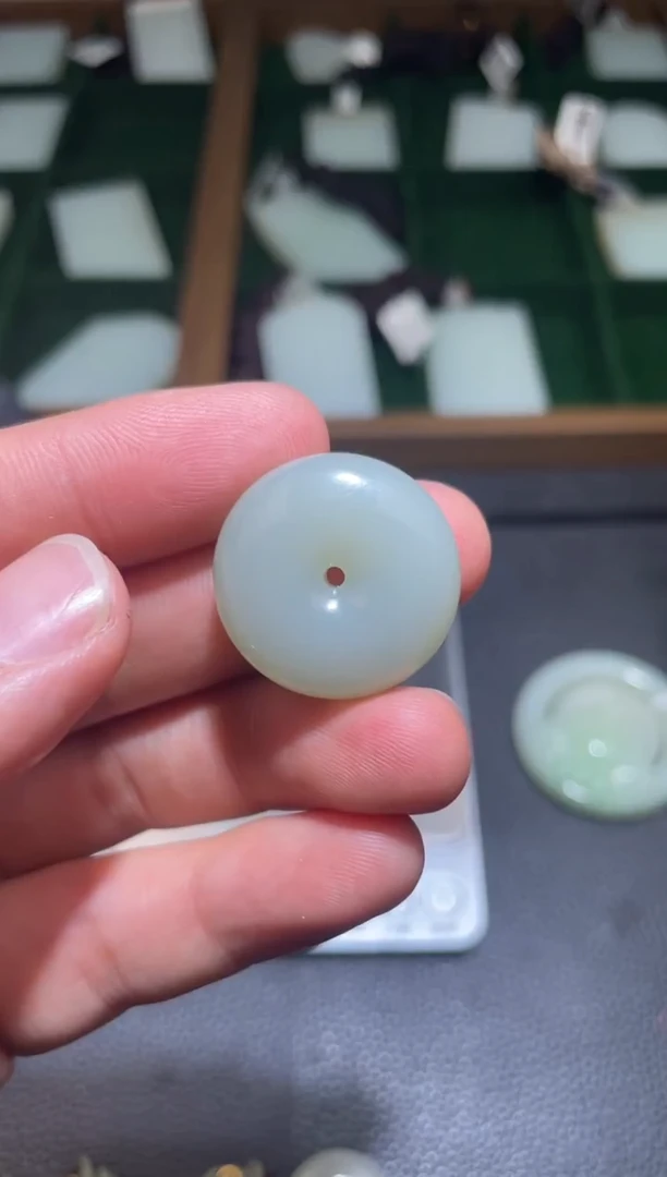 定制和田玉平安扣