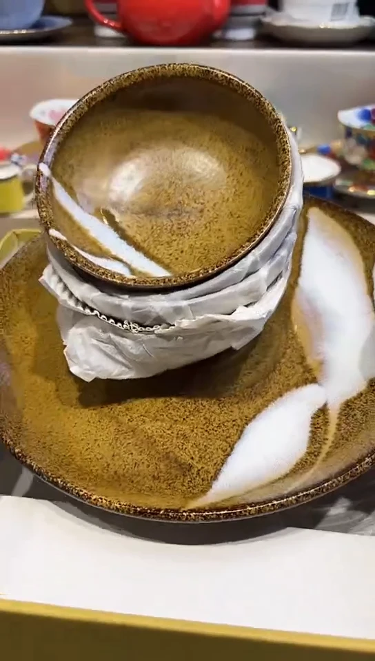 【闪购商品】一大5小中古回流瓷器好看，谨慎参拍