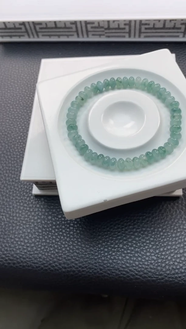 未镶嵌手串翡翠91天然A货翡翠手串