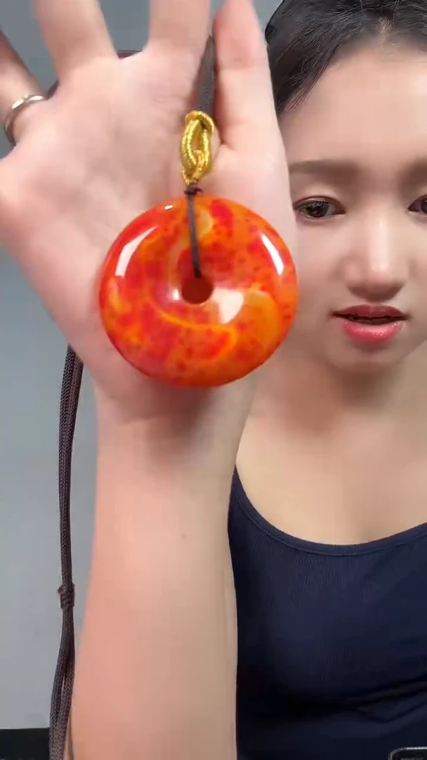 未镶嵌颈饰玛瑙/玉髓6681天然珠宝带绳多样性发一个
