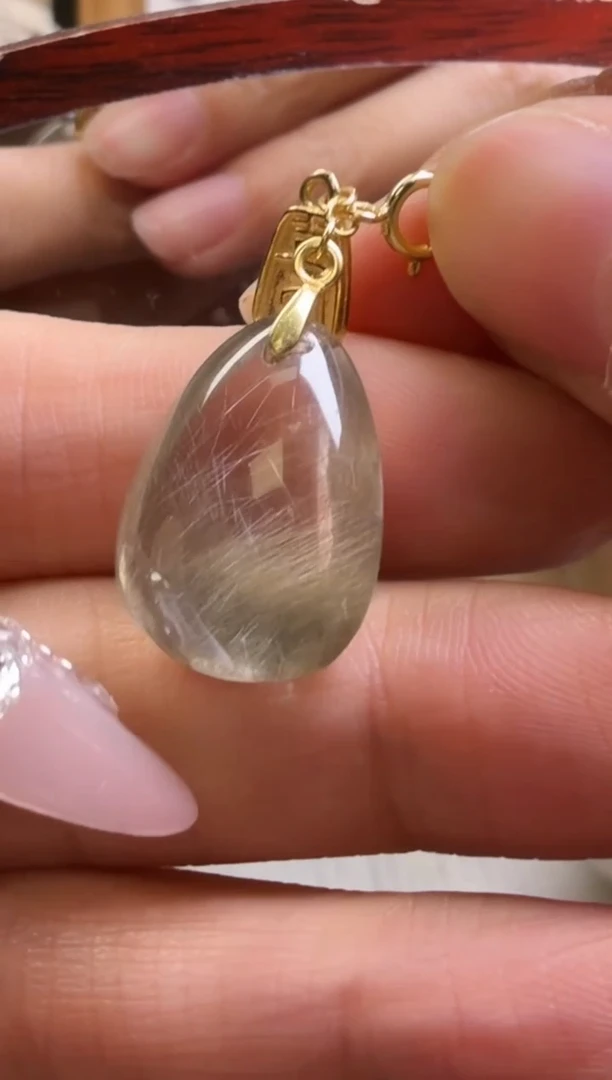 水晶摆件未镶嵌吊坠