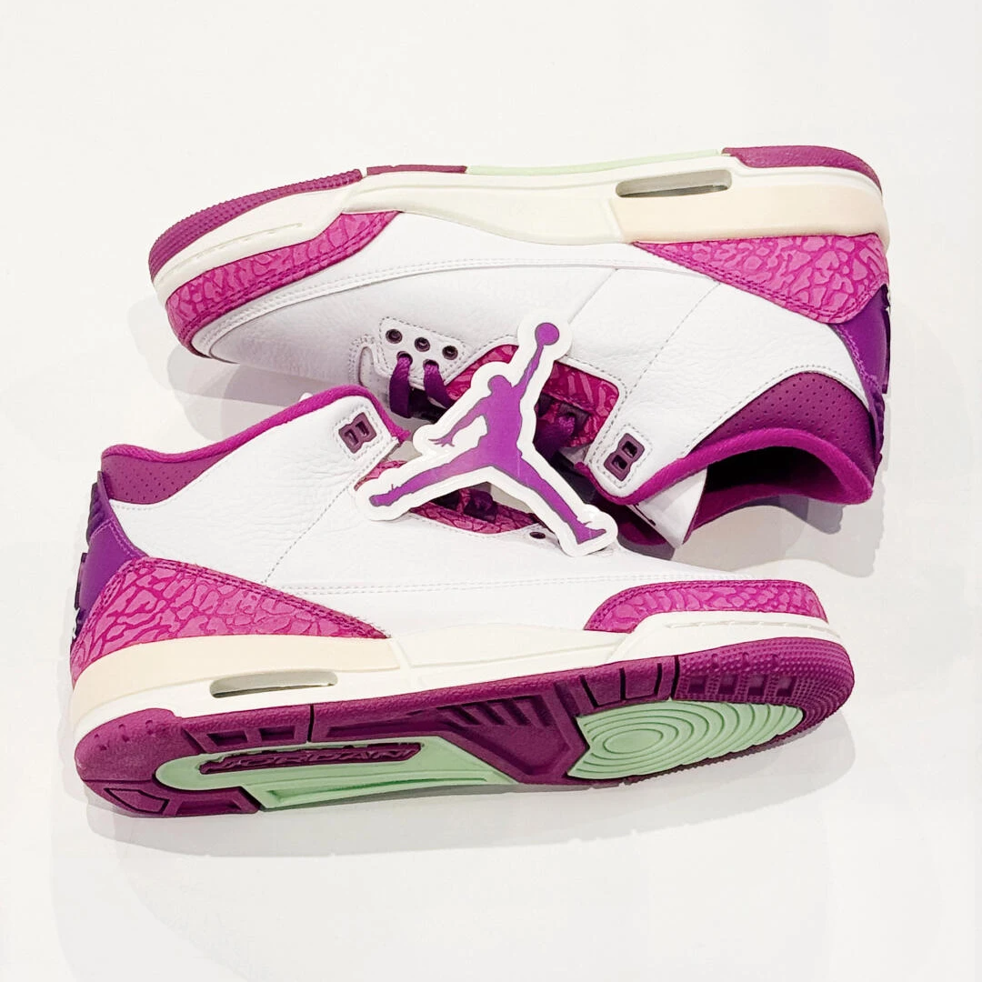 NIKE耐克【呼】大童鞋AIR JORDAN 3运动鞋HQ0784-100