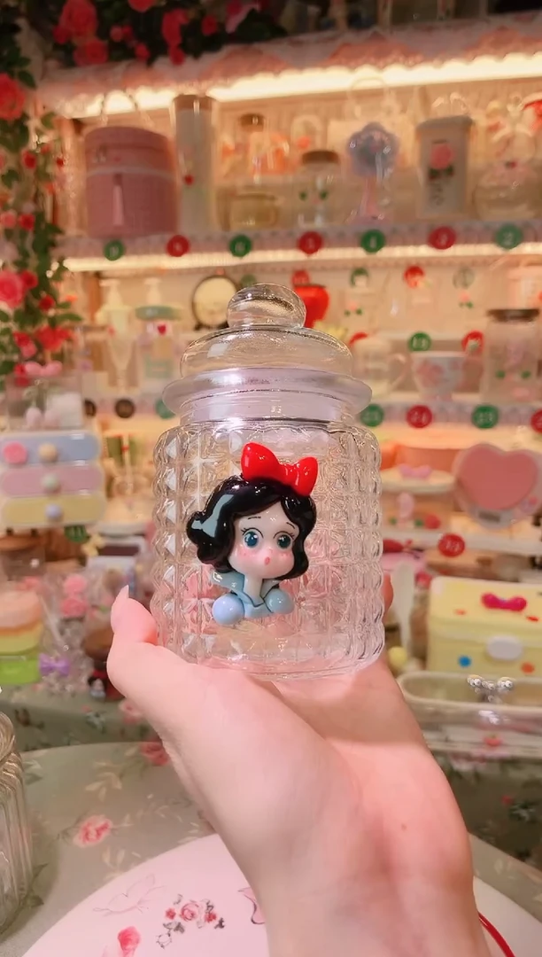 摆件开播福利数量不多，快抢！白雪公主密封罐