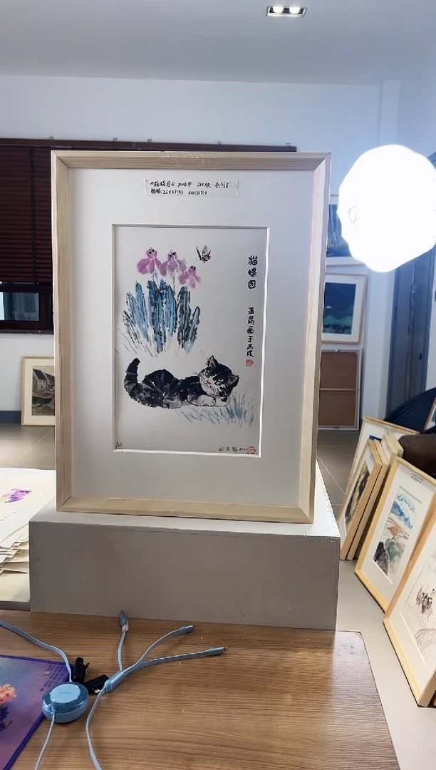 【闪购商品】版画耿玉琨限量作品亲签盖章版画S