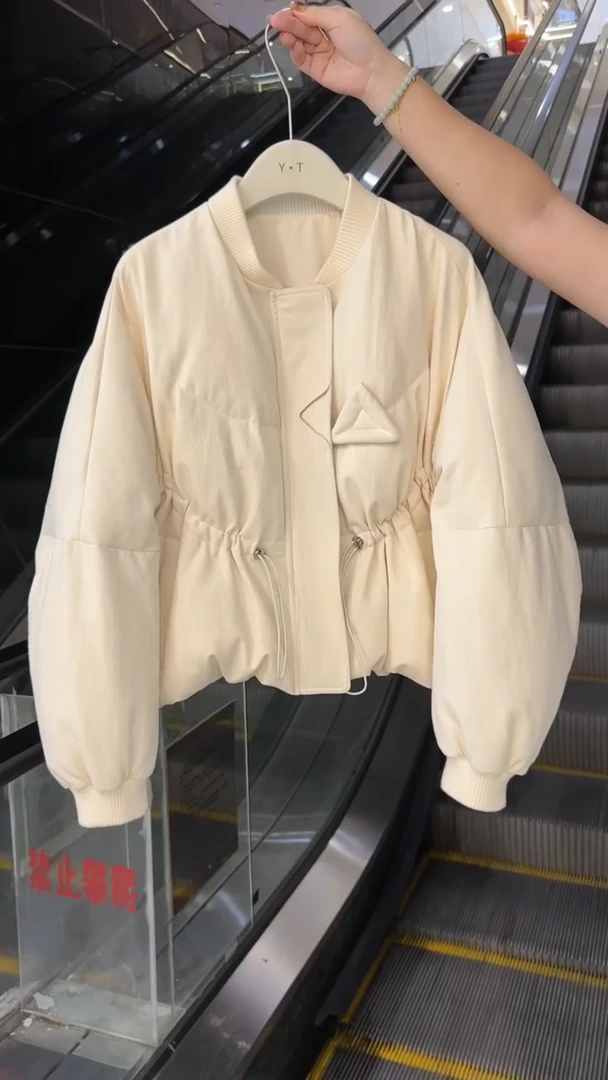 韩系温柔短款棉袄女装2025年冬季独特漂亮小个子棉衣棉服厚外套潮