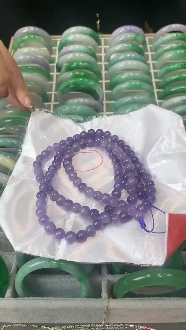 【闪购商品】砖雕a60 冰紫罗兰项链