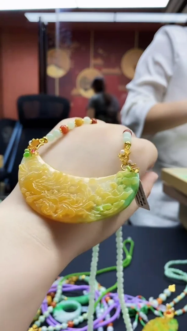颈饰未镶嵌翡翠翡翠吊坠