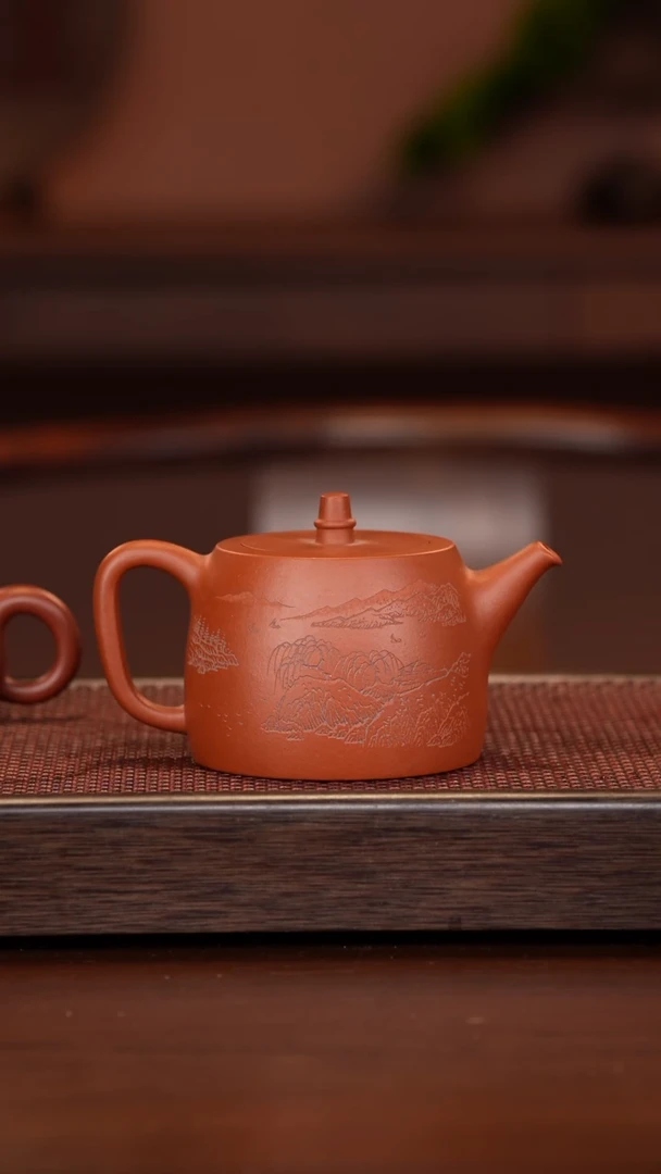 茶壶紫砂泰**若徐壶记精品紫砂壶