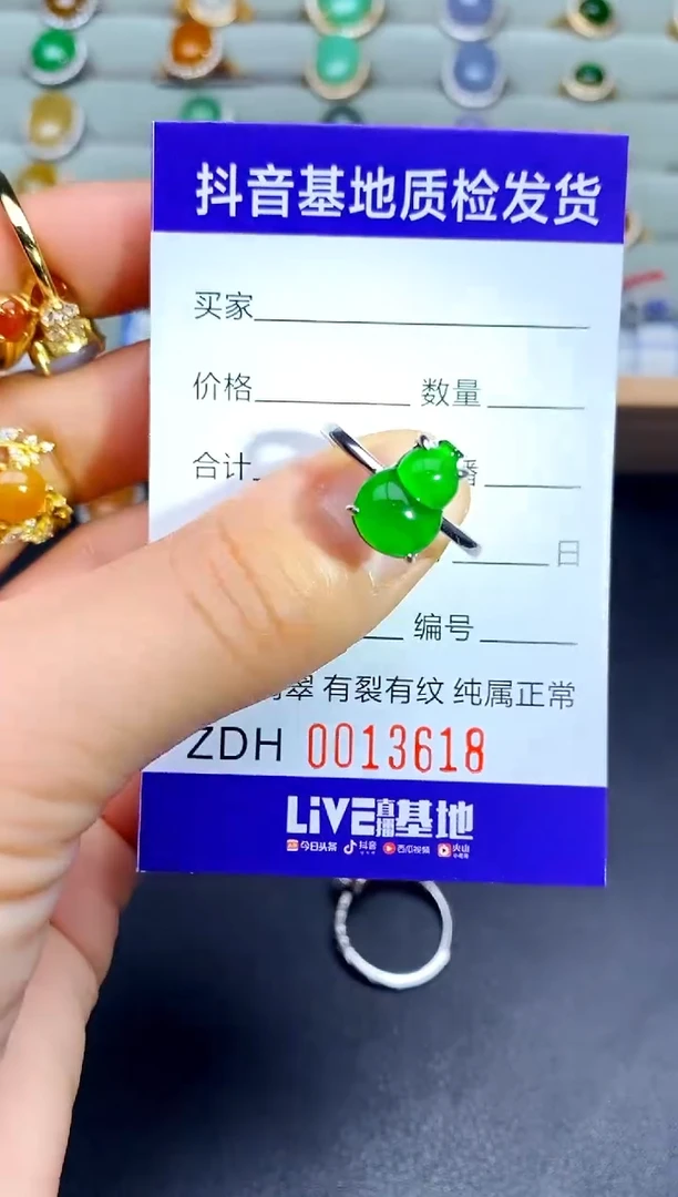 【闪购商品】翡翠戒指银S925镶嵌..............