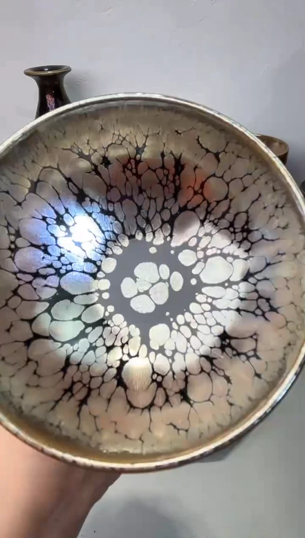 茶盏春申阁福利1只瑕品平口