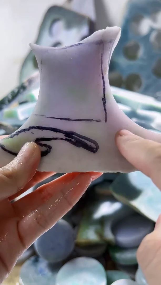 翡翠裸石缅甸翡翠A货轩6985