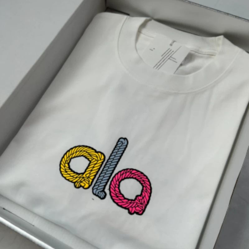 【a&o彩绳】夏天重磅潮牌短袖圆领休闲T恤J1126-9285-SX