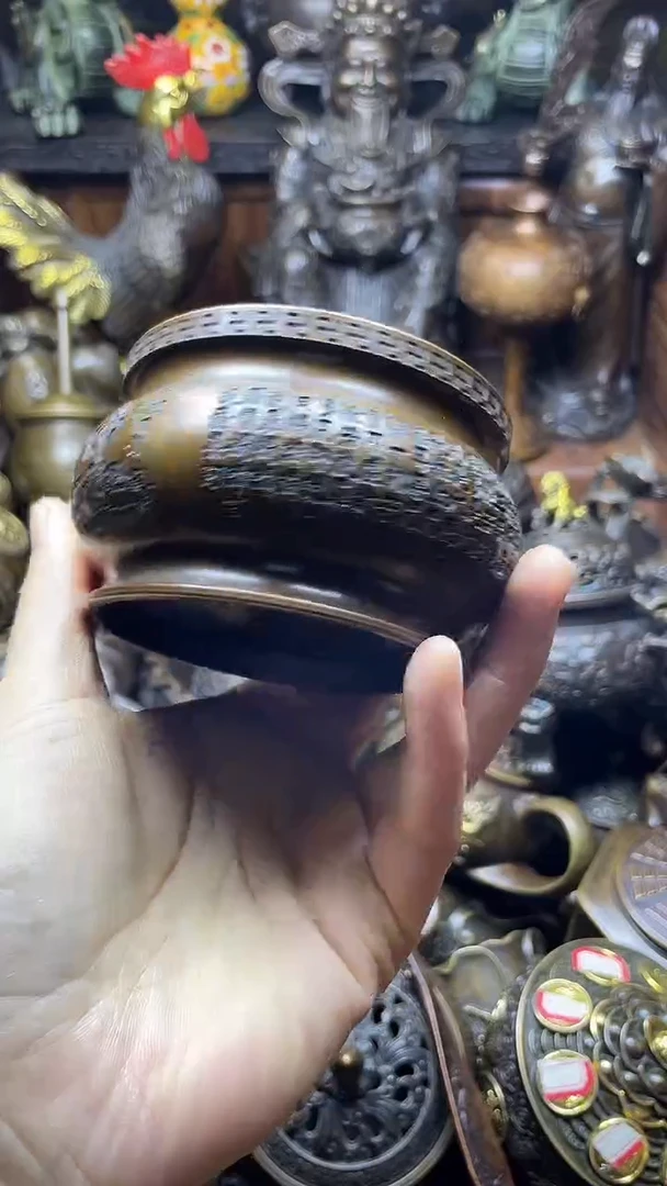 闪购链接，点击下单，有运费险，铜摆件