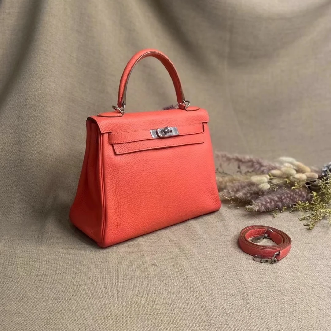 95新 Hermes/爱马仕 kelly28单肩包/斋普尔框Q刻/250908YHPYHP02